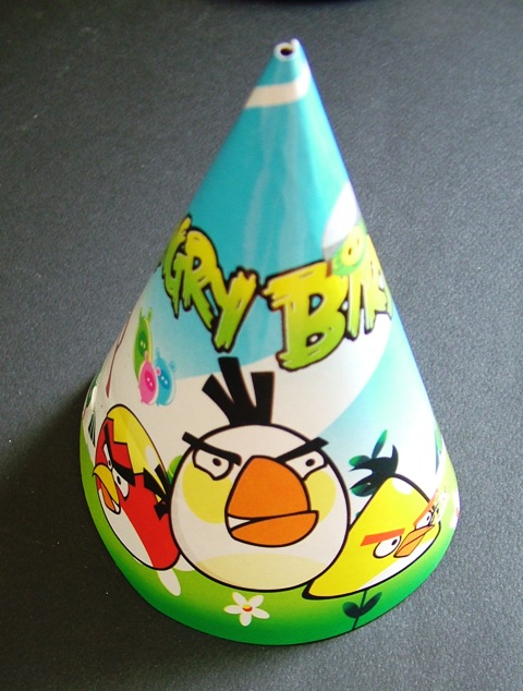 product_1941 Парти шапки Angry birds, 16см-10броя - Image 1