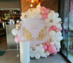 Украса от балони за кръщене